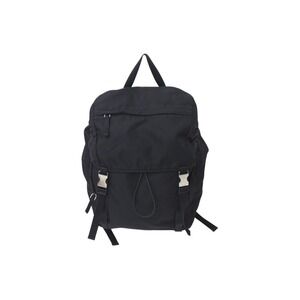 PRADA Backpack Triangle Logo Black